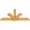 Ekena Millwork Redmond Rough Sawn Timber Gable Bracket, Western Red Cedar, 72"W x 39"H x 4"D x 6"F, 13/12 Pitch GBW072X39X0406RED00RWR - alternate 5